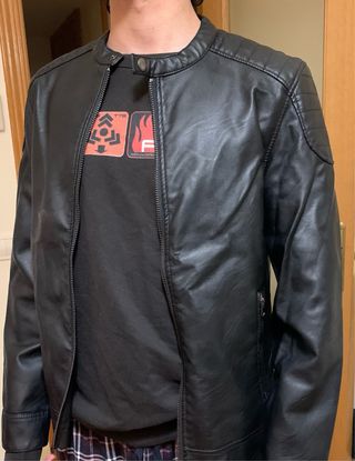 Chaqueta efecto piel Primark Talla M sin uso