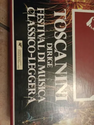 Cofanetto 9 Vinili 33 giri Toscanini RCA