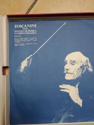 Cofanetto 9 Vinili 33 giri Toscanini RCA