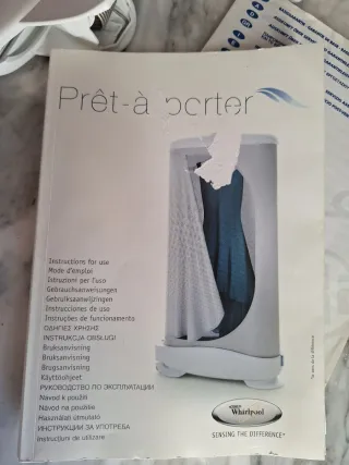 Estación Planchado Whirlpool Pret-à-Porter.