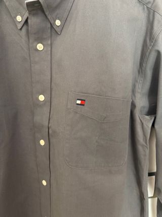 Camisa Tommy Hilfiger Gris Hombre