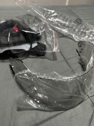 Visera tintada y forro para casco Crivit