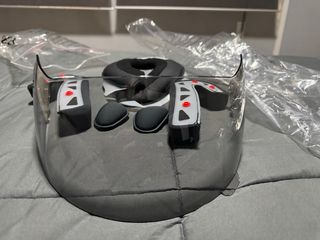 Visera tintada y forro para casco Crivit