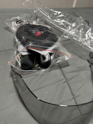 Visera tintada y forro para casco Crivit