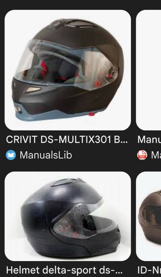 Visera tintada y forro para casco Crivit