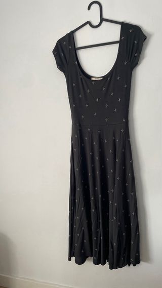 Vestido Sessùn gris de viscosa