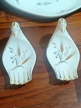 Juego Porcelana M.P. Samie-St. Yrieix-Jumilhac Fra