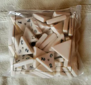 Juego de mesa Trióminos Deluxe