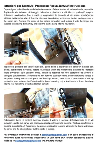 Protezione Standup FocusSam2 e cube hybrid 750wh