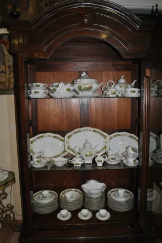 Vajilla Bidasoa 106 piezas porcelana