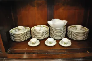 Vajilla Bidasoa 106 piezas porcelana