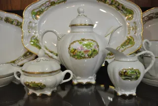 Vajilla Bidasoa 106 piezas porcelana