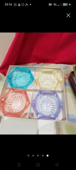 Lote Ceniceros Cristal y Joyero