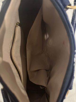 Bolso charol azul oscuro