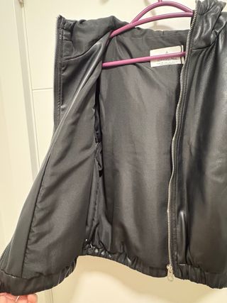 Cazadora de polipiel