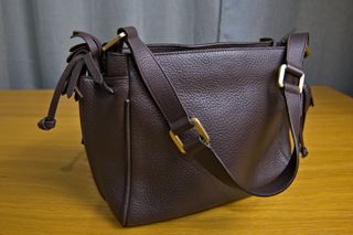 Bolso Longchamp Marrón Piel