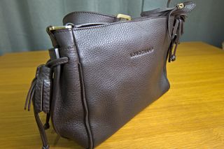 Bolso Longchamp Marrón Piel