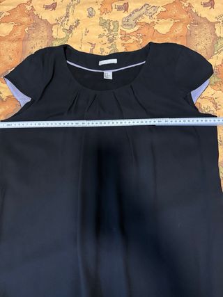 H&M Blusa Elegante Nera Taglia M