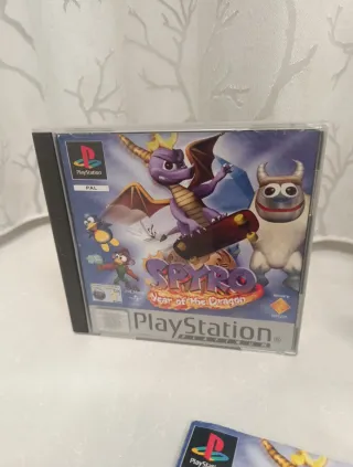 Spyro Year of the Dragon PS1 Platinum