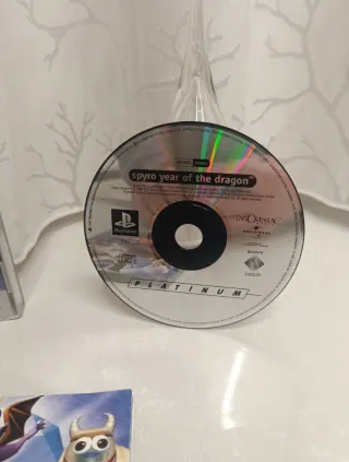 Spyro Year of the Dragon PS1 Platinum