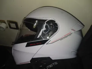 Casco Modular MT Helmets Blanco