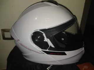 Casco Modular MT Helmets Blanco