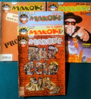 LOTE DE 5 CÓMICS MAKOKI