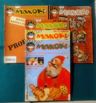LOTE DE 5 CÓMICS MAKOKI