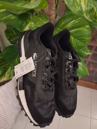 Tênis Lacoste Infantil Preto 33