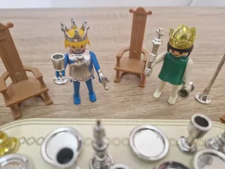 Set Playmobil Castillo Medieval Figuras Antiguas