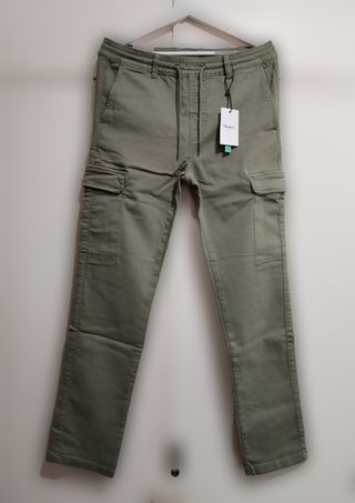Pantalones cargo Pepe Jeans verde oliva Size 30