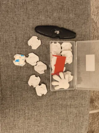 Pack seguridad bebés: protectores esquinas y topes