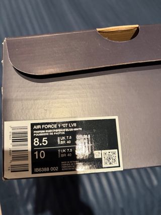 Nike Air Force 1 '07 LV8 Beige/Azul 42