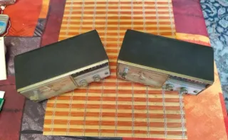 2 radios despertador vintage