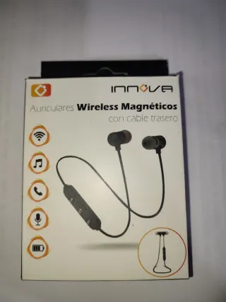 Auriculares Bluetooth Innova Magnéticos