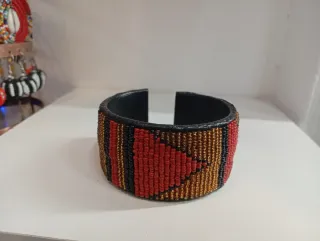 Pulsera Masai artesanal