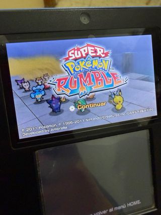 Nintendo 3DS Super Pokémon Rumble Juego