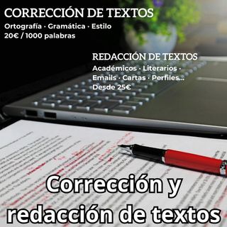 Redacción/corrección/transcripción/digitalización
