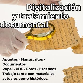 Redacción/corrección/transcripción/digitalización