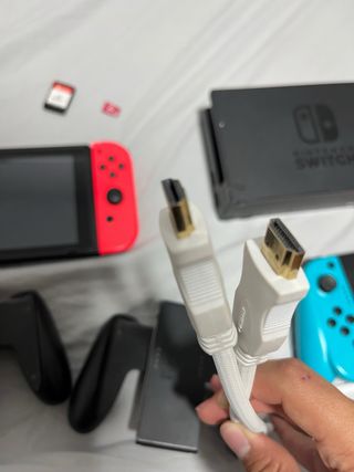 Nintendo Switch Azul/Rojo + Accesorios