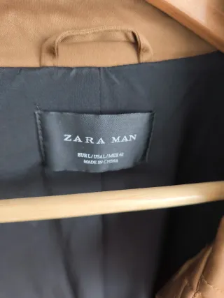 Gabardina Zara Marrón