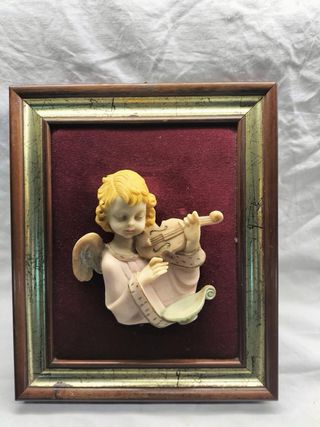 Quadro Anjo/Querubim Vintage Simonetti Italia