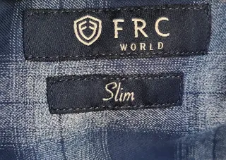 Camisa de manga larga de cuadros FRC World