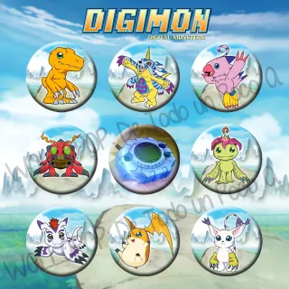 Chapas Digimon
