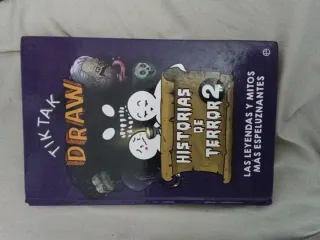Set libros tik tak draw historias de terror