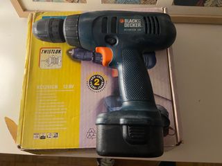Taladro Black & Decker 12V KC1251CN