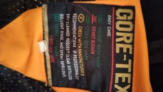 Chaqueta The North Face Gore-Tex Naranja/Negra