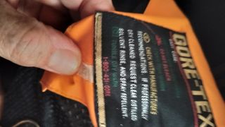 Chaqueta The North Face Gore-Tex Naranja/Negra