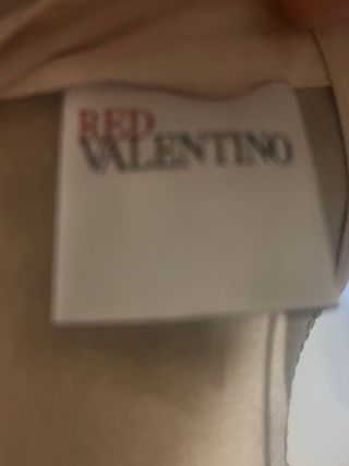 Camisa Valentino Red volantes encaje