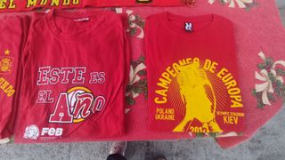 Lote 3 bufandas CR7 Villarreal España 5 camisetas